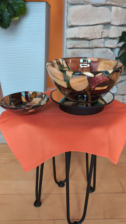 Set of matching bowls