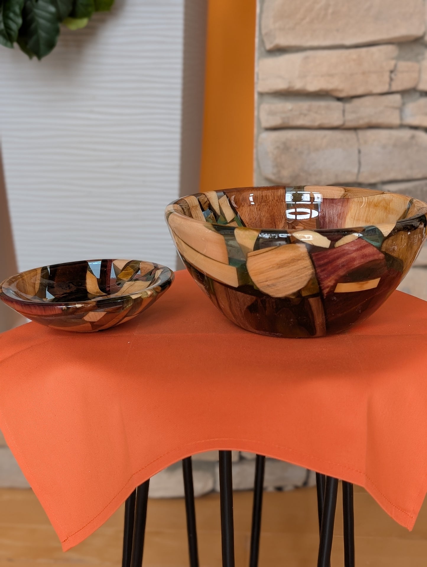 Set of matching bowls