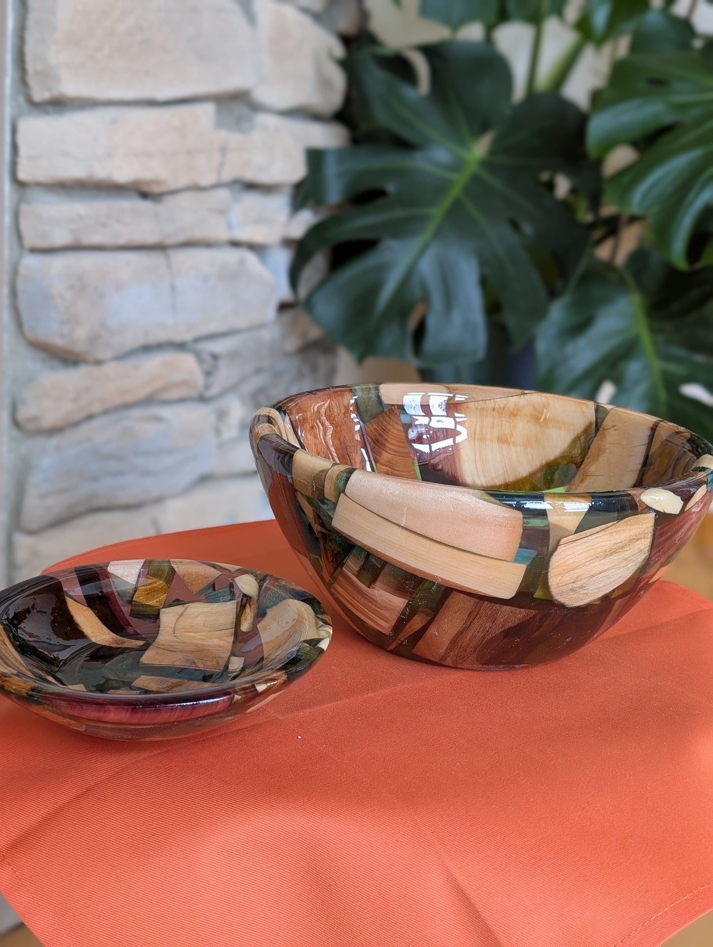 Set of matching bowls