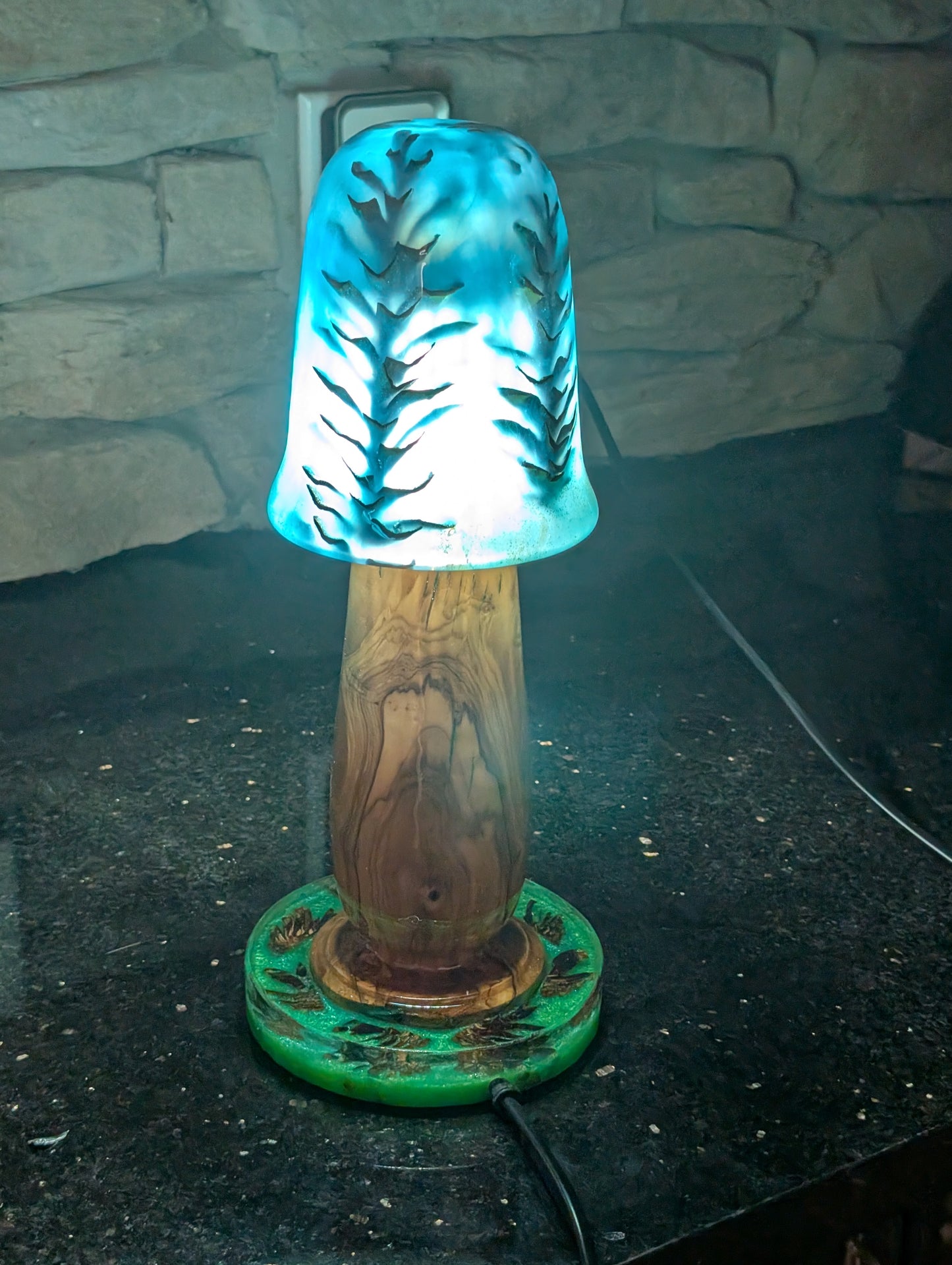 Mushroom night light