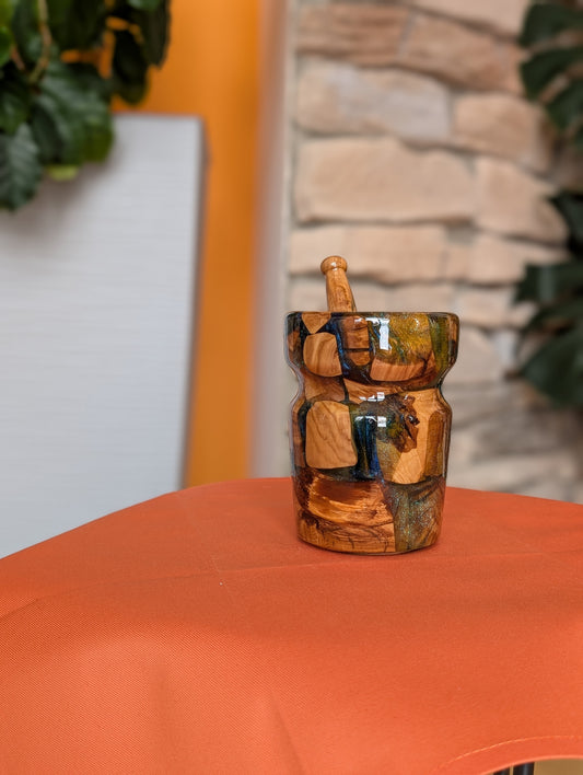 Container with spoon