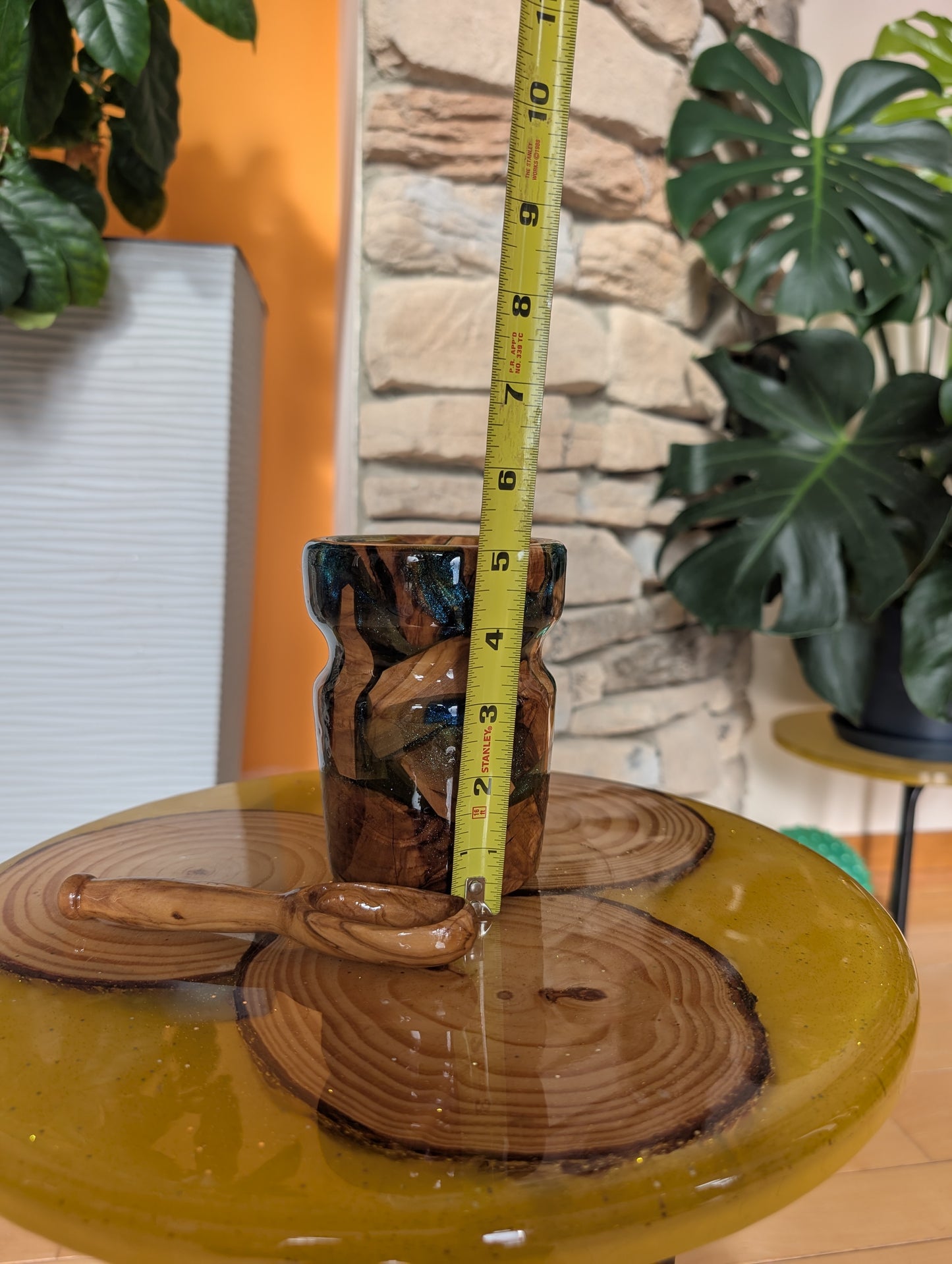 Container with spoon